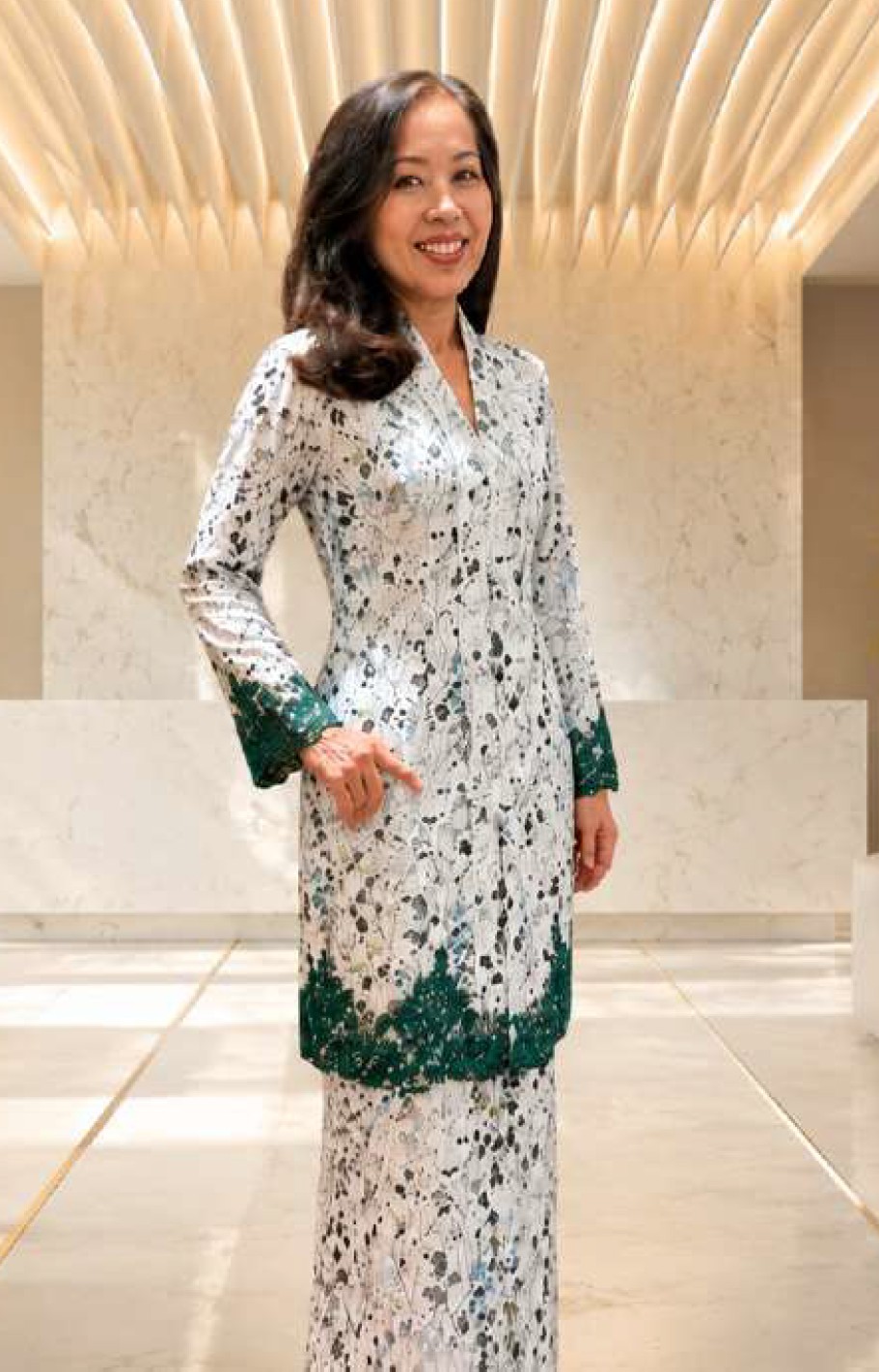 Tempahan Kebaya Labuh Lining Tricod - Set elegan oleh CallMeRos