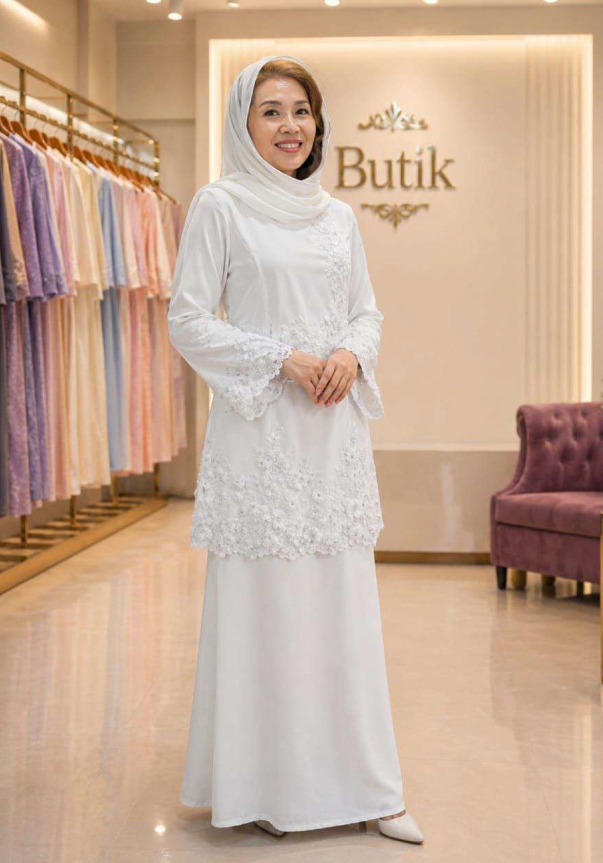 Portfolio Kurung Premium - Jahitan eksklusif CallMeRos
